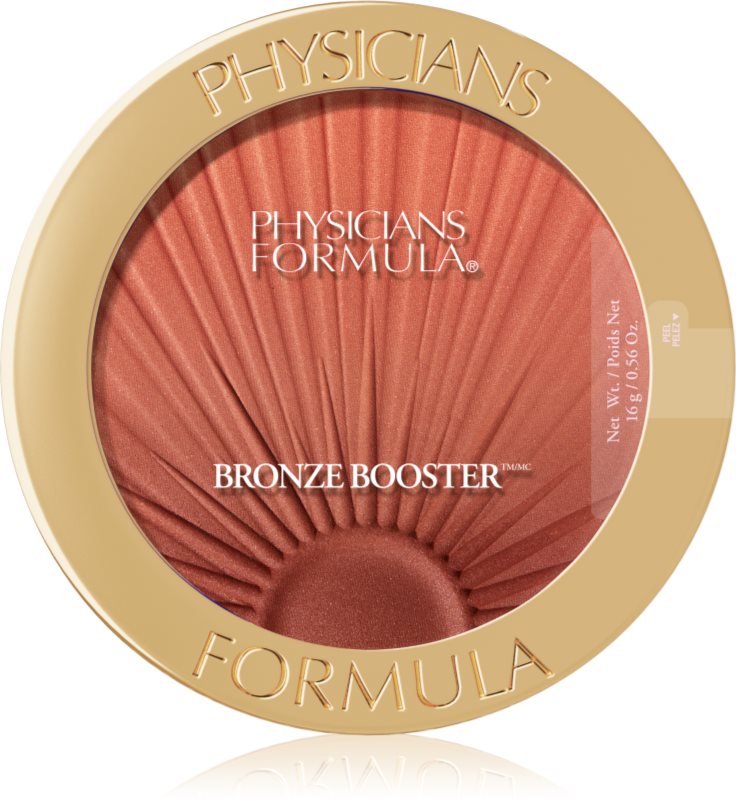 Physicians Formula Bronze Booster Sunset Blush fard de obraz compact cu efect autobronzant culoare Summer Sunset 16 g