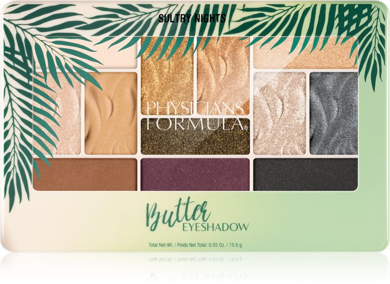 Physicians Formula Butter Eyeshadow paletă cu farduri de ochi culoare Tropical Days 15.6 g