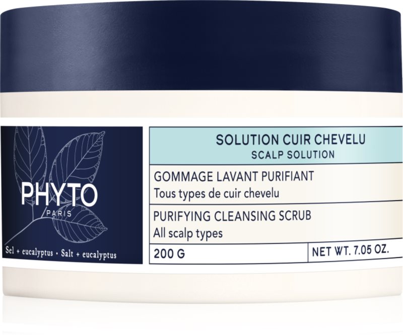 Phyto Scalp Solutions Purifying Cleansing Scrub exfoliant de curățare pentru scalp 200 g
