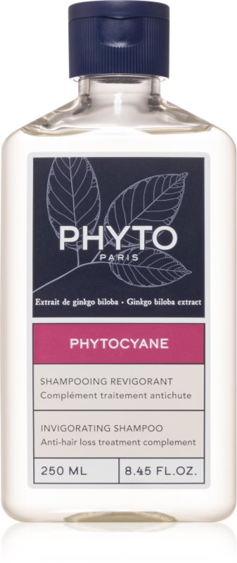 Phyto Phytocyane Invigorating Shampoo sampon de activare impotriva caderii parului 250 ml