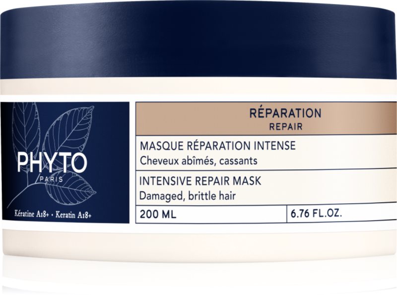 Phyto Repair Intense Repair Mask masca intensă de întinerire pantru par uscat si deteriorat 200 ml
