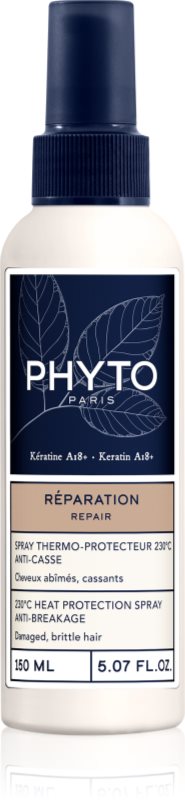 Phyto Repair 230° Heat Protection Spray Anti-Breakage spray cu protecție termică, pentru aranjarea cu placa și cu ondulatorul 150 ml