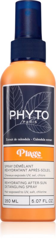 Phyto Plage Rehydrating After-Sun Detangling Spray spray pentru par usor de pieptanat 150 ml