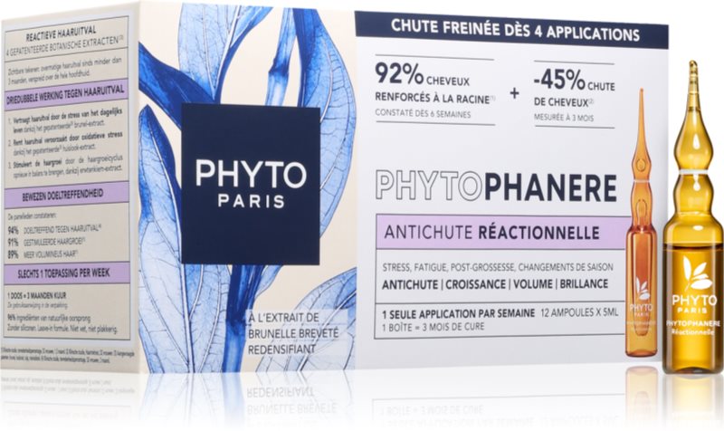 Phyto PhytoPhanere Reactive Hair Loss Treatment fiole impotriva caderii parului 12x5 ml