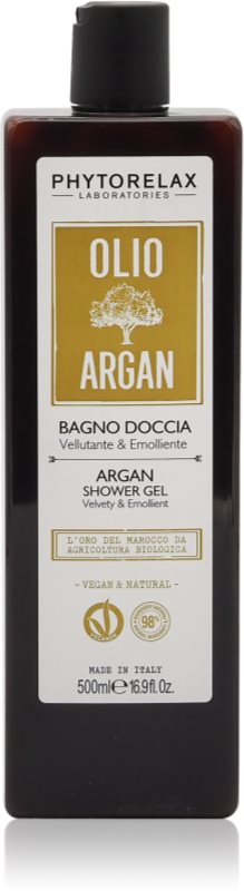 Phytorelax Laboratories Olio Di Argan gel de dus si baie cu ulei de argan 500 ml
