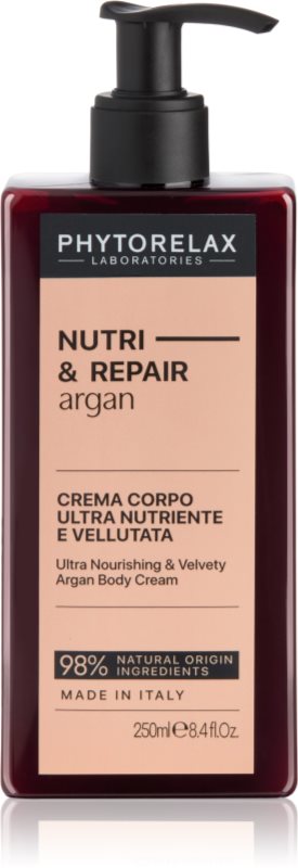 Phytorelax Laboratories Olio Di Argan cremă de corp regeneratoare cu ulei de argan 250 ml