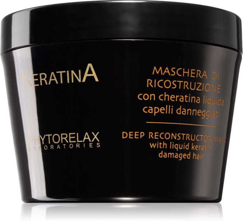 Phytorelax Laboratories Keratina masca cu keratina tratament pentru par deteriorat 250 ml