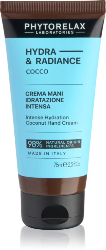 Phytorelax Laboratories Coconut cremă hrănitoare pentru mâini 75 ml