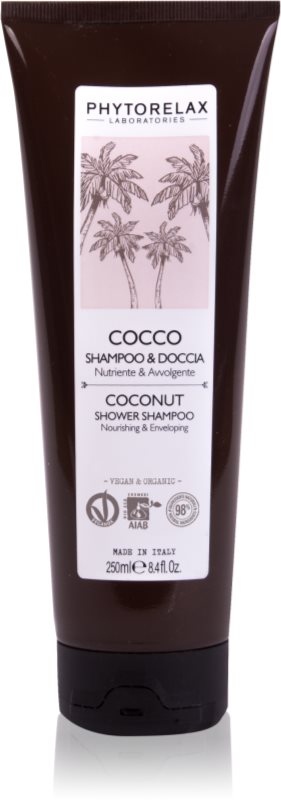 Phytorelax Laboratories Coconut 2 in 1 gel de dus si sampon 250 ml