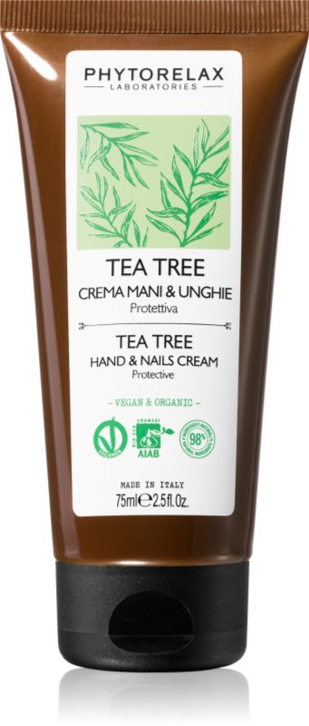 Phytorelax Laboratories Tea Tree Crema de maini si unghii pentru inmuiere 75 ml