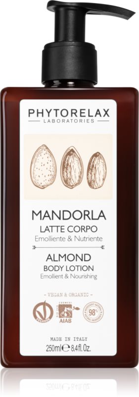 Phytorelax Laboratories Almond lotiune de corp hranitoare 250 ml