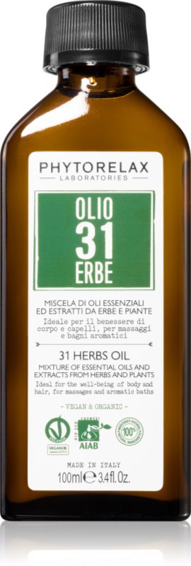 Phytorelax Laboratories 31 Herbs ulei multifunctional 100 ml
