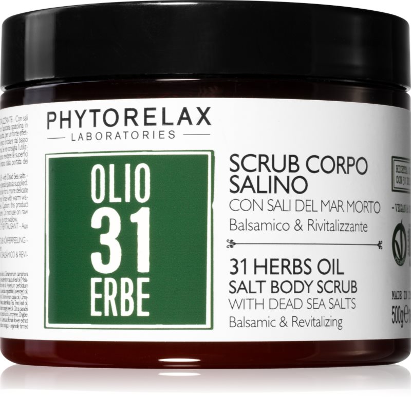 Phytorelax Laboratories 31 Herbs exfoliant de corp pentru matifiere 500 g