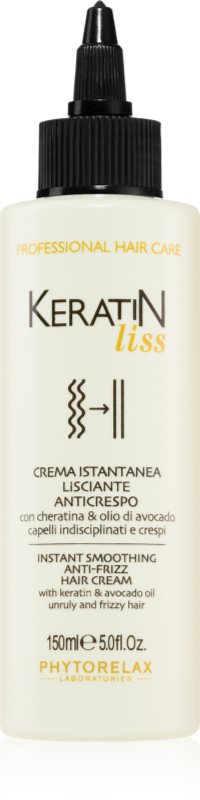 Phytorelax Laboratories Keratin Liss cremă pentru netezirea părului 150 ml