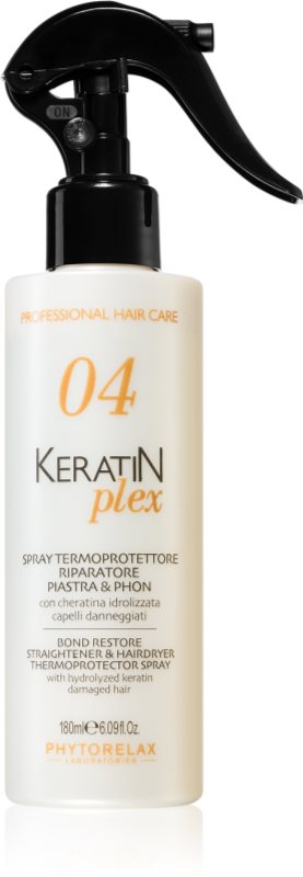 Phytorelax Laboratories Keratin Plex spray protector pentru modelarea termica a parului 180 ml