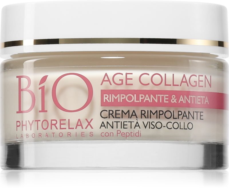 Phytorelax Laboratories Age Collagen crema anti-rid stralucitoare pentru fermitatea pielii 50 ml