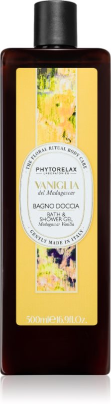 Phytorelax Laboratories Madagascar Vanilla gel de dus si baie 500 ml