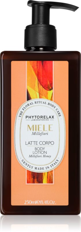 Phytorelax Laboratories Honey Millefiori loțiune de corp ușor hidratantă 250 ml