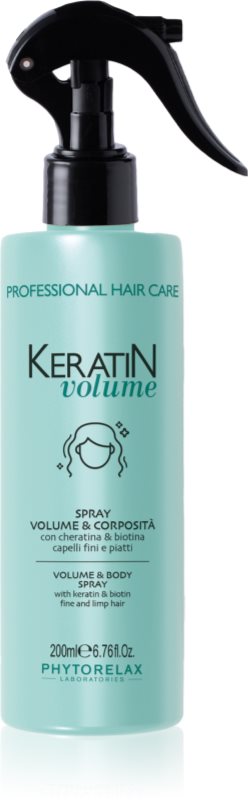 Phytorelax Laboratories Keratin Volume spray pentru sporirea volumului părului fin cu keratina 200 ml