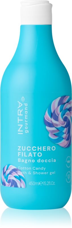 Phytorelax Laboratories Intra Gourmand Cotton Candy gel de dus si baie 450 ml