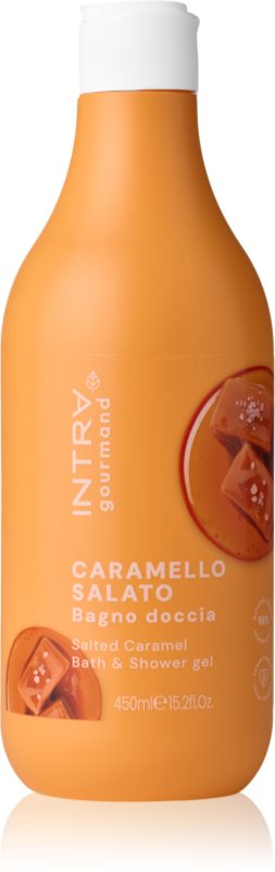 Phytorelax Laboratories Intra Gourmand Salted Caramel gel de dus si baie 450 ml