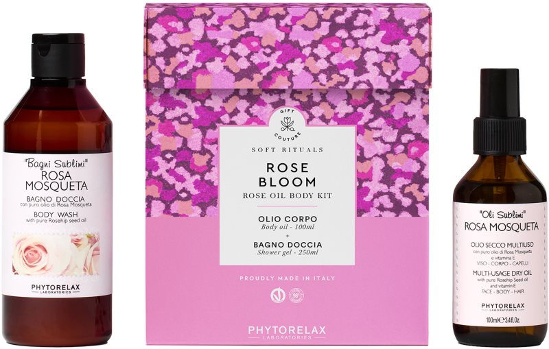 Phytorelax Laboratories Soft Rituals Rose Bloom set cadou pentru corp