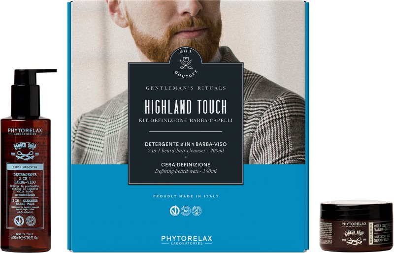 Phytorelax Laboratories Men's Grooming Highland Touch set cadou pentru barbă