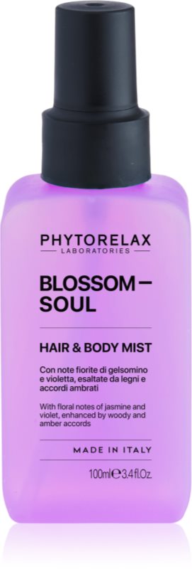 Phytorelax Laboratories Blossom Soul brumă parfumată pentru corp si par pentru femei 100 ml