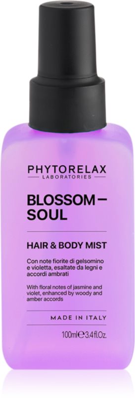 Phytorelax Laboratories Blossom Soul brumă parfumată pentru corp si par pentru femei 100 ml