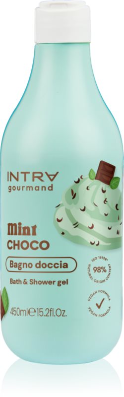 Phytorelax Laboratories Intra Gourmand Mint Choco gel de dus si baie 450 ml