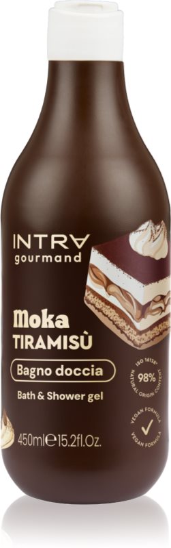 Phytorelax Laboratories Intra Gourmand Moka Tiramisu gel de dus si baie 450 ml
