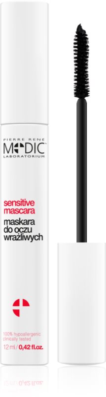 Pierre René Medic Laboratorium mascara cu keratina pentru ochi sensibili culoare Black 12 ml