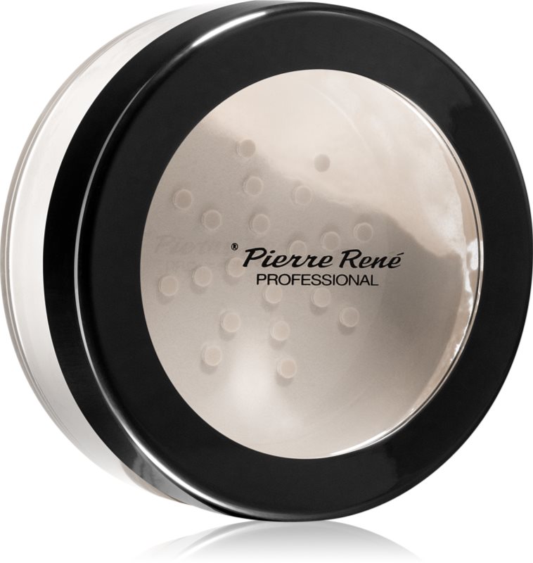Pierre René Professional Velvet Matte pudra pulbere matifianta culoare Transparent 12 g