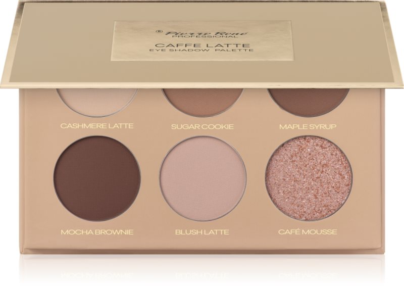 Pierre René Mocha Mousse paletă cu farduri de ochi