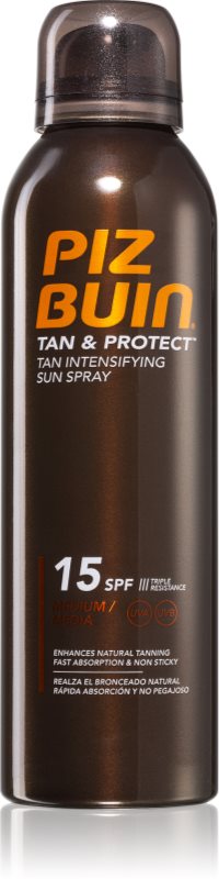 Piz Buin Tan & Protect spray protector accelerator de bronzare SPF 15 150 ml