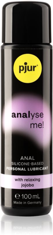 Pjur Analyse Me Relaxing gel lubrifiant anal pe bază de silicon