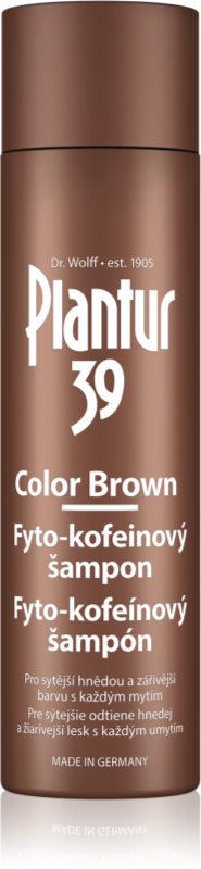 Plantur 39 Color Brown sampon pe baza de cafeina pentru nuante de par castaniu 250 ml