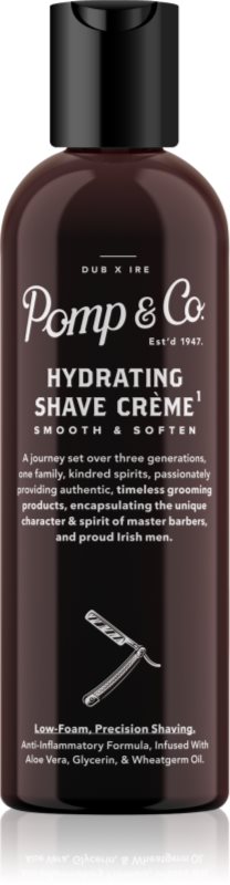 Pomp & Co Hydrating Shave Cream cremă pentru bărbierit 25 ml