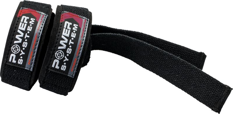 Power System Power Straps apărătoare pentru încheietură, fitness culoare Black & Red 2 buc
