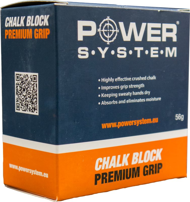 Power System Gym Chalk Block cub de magneziu 56 g