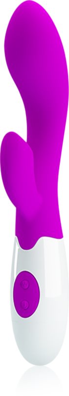 PRETTY LOVE Brighty vibrator cu stimularea clitorisului alimentare cu baterii 20 cm