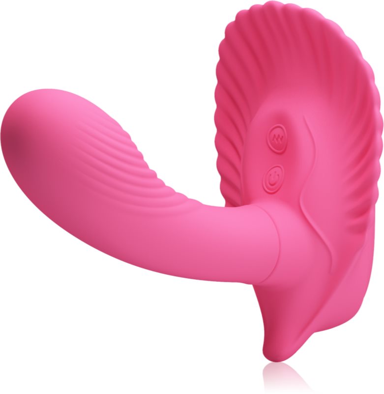 PRETTY LOVE Shell vibrator pentru chiloți cu control de la distanță 13 cm
