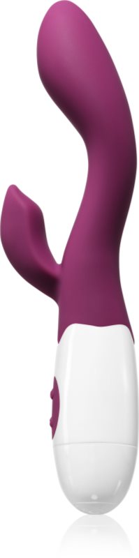 PRETTY LOVE Brighty Violet vibrator cu stimularea clitorisului 20 cm