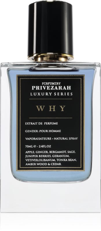 Prive Zarah Why extract de parfum pentru bărbați 70 ml
