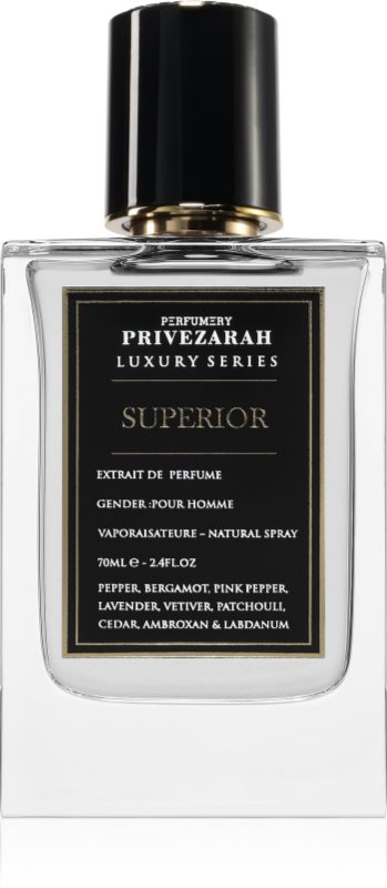 Prive Zarah Superior extract de parfum pentru bărbați 70 ml