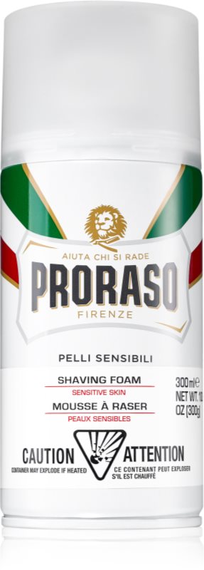 Proraso Sensitive Skin spumă pentru bărbierit pentru piele sensibilă