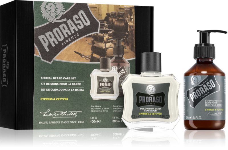 Proraso Cypress & Vetyver set cadou pentru bărbați