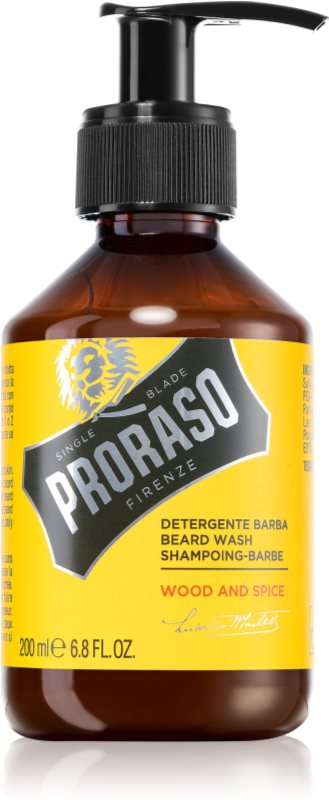 Proraso Wood and Spice șampon pentru barbă 200 ml