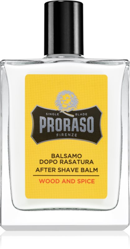 Proraso Wood and Spice balsam hidratant dupa barbierit 100 ml