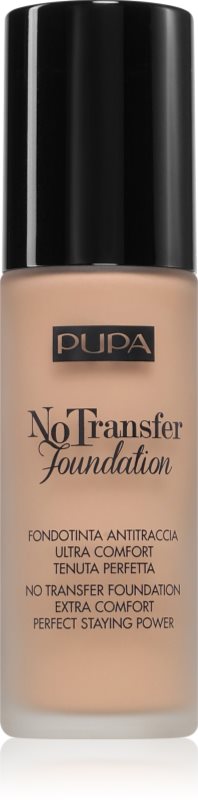 PUPA Milano No Transfer Foundation make up hidratant SPF 15